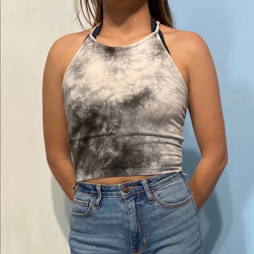 Open Back Crop Top